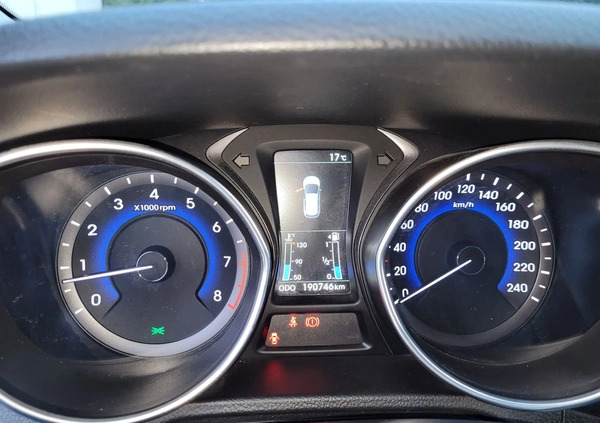 Hyundai I30 cena 42990 przebieg: 190000, rok produkcji 2016 z Stronie Śląskie małe 352